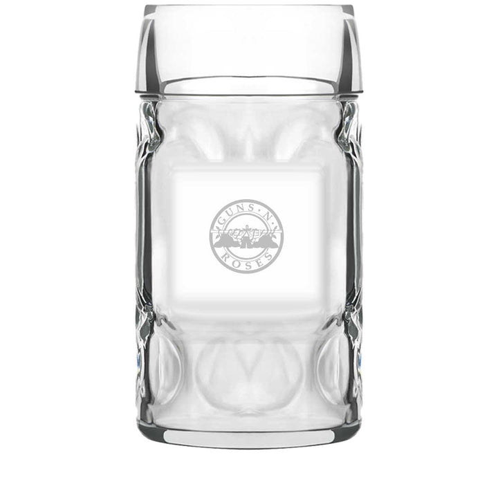 Boccale da birra 1 Litro decorato con nome e logo